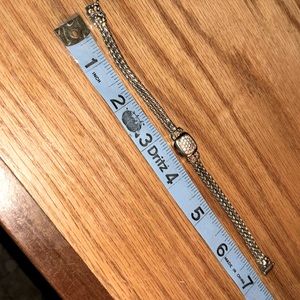 Vintage diamond pave’ gorgeous 14k and 925. Bracelet size 7. John Hardy look